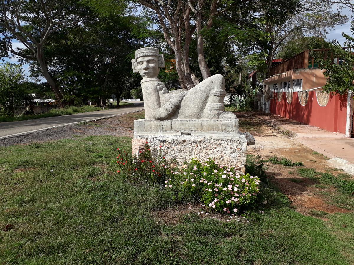 El Chac Mool Bed & Breakfast Santa Elena Luaran gambar